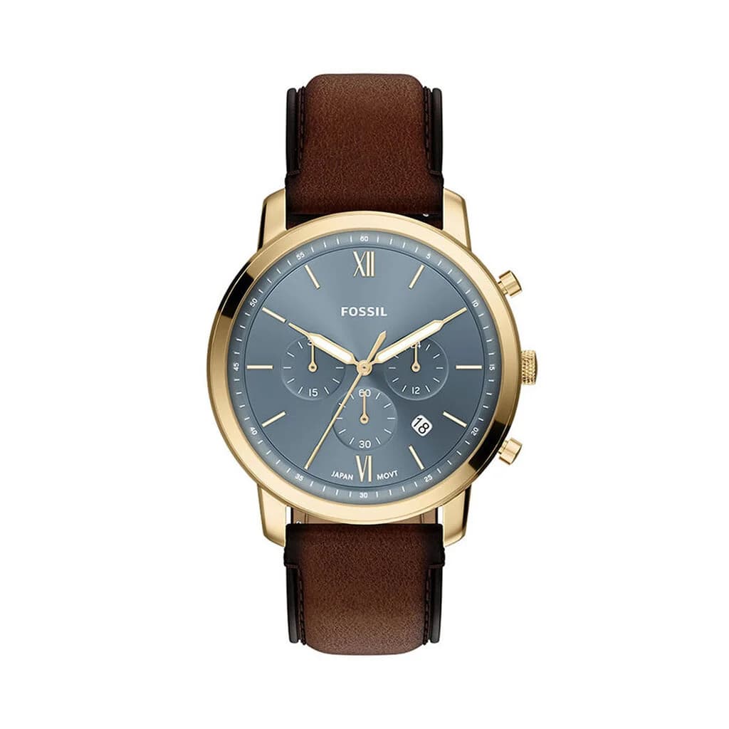Fossil Montre Fossil Neutra Chrono Bleu
