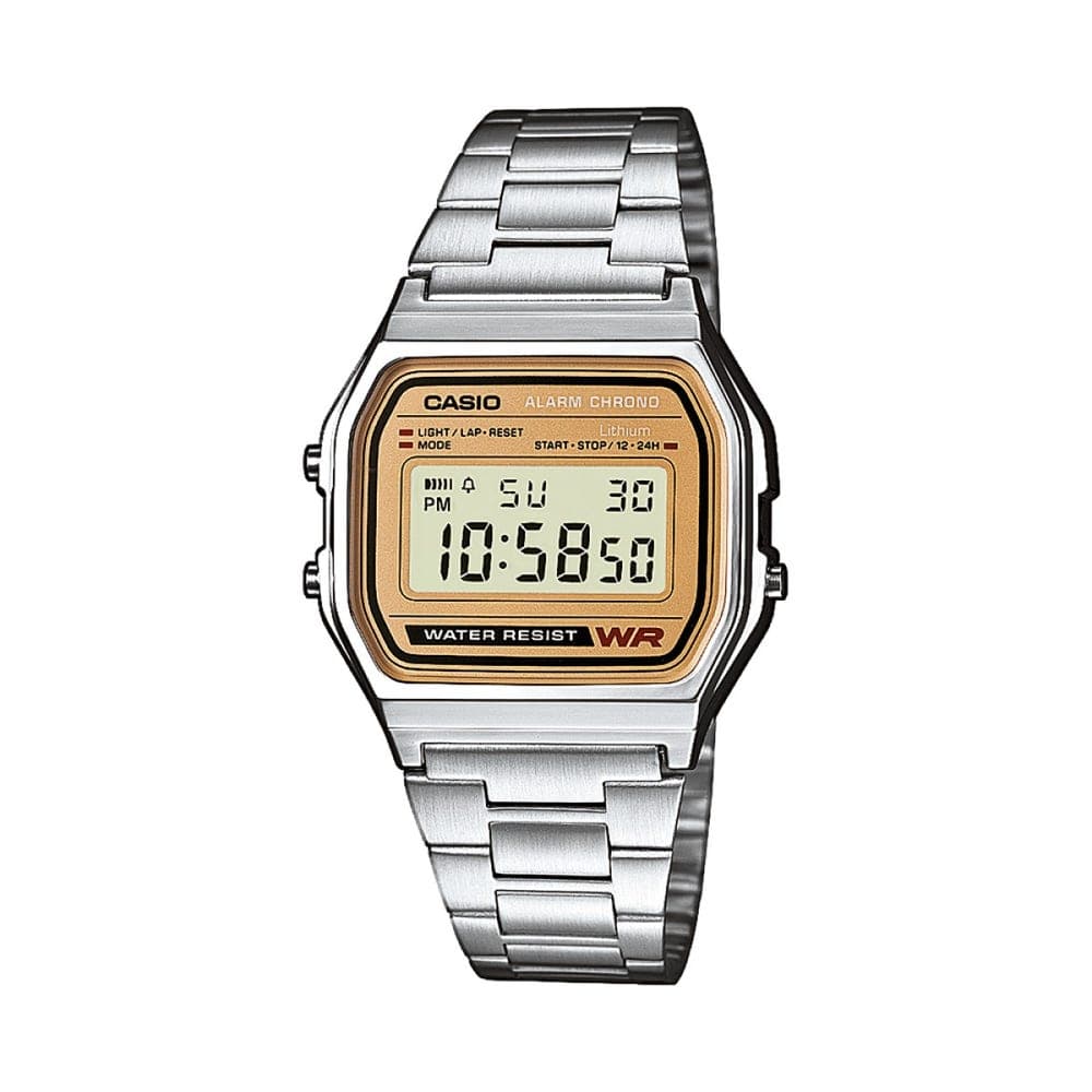 Casio Vintage iconic — boîtier argenté