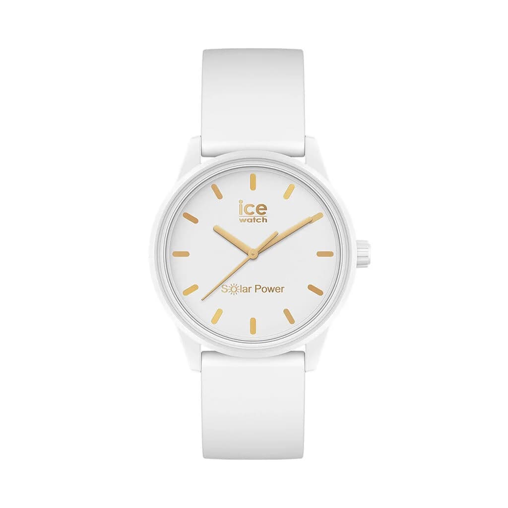 Ice Watch Montre Ice Watch Solar Power Blanc
