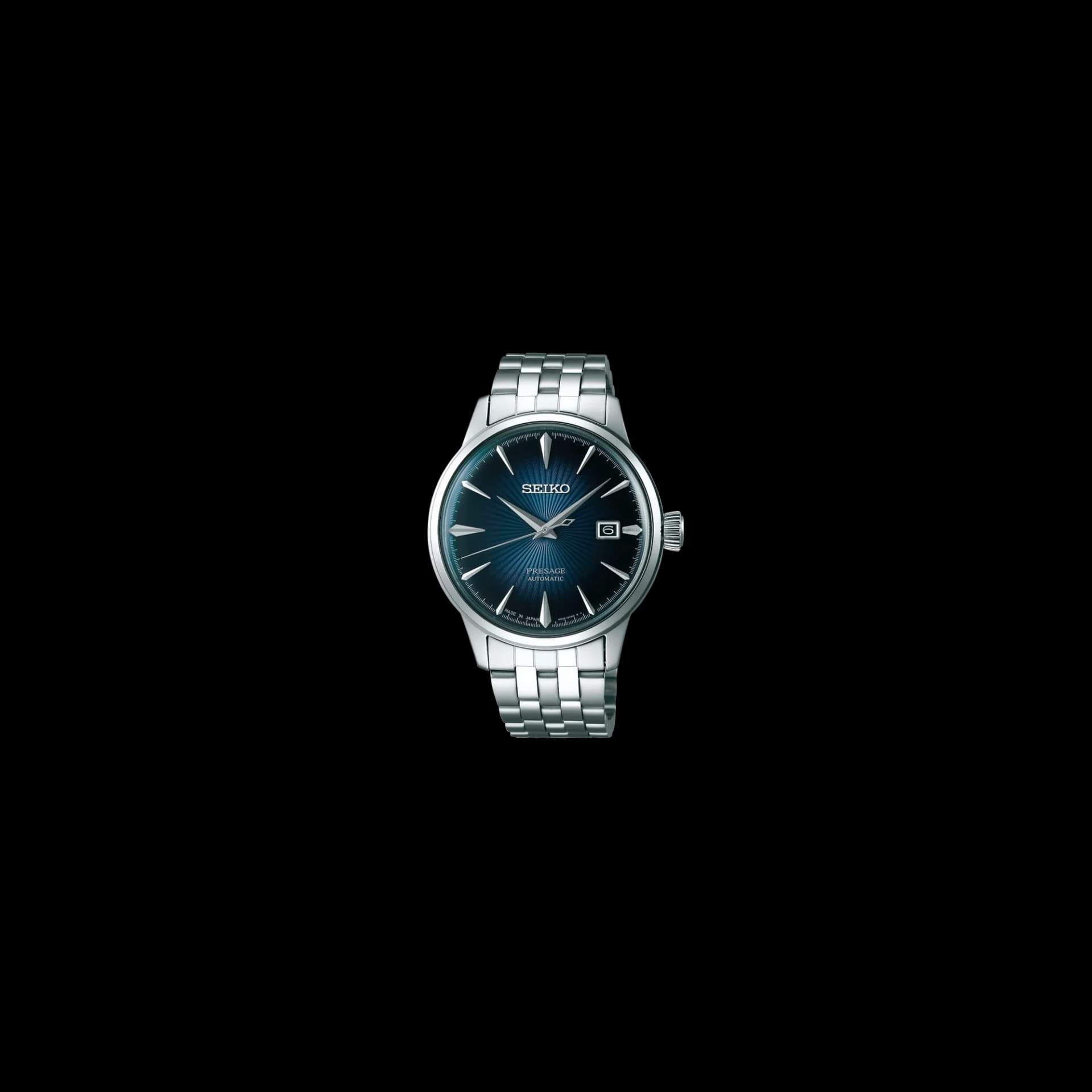 Seiko Presage — cadran bleu