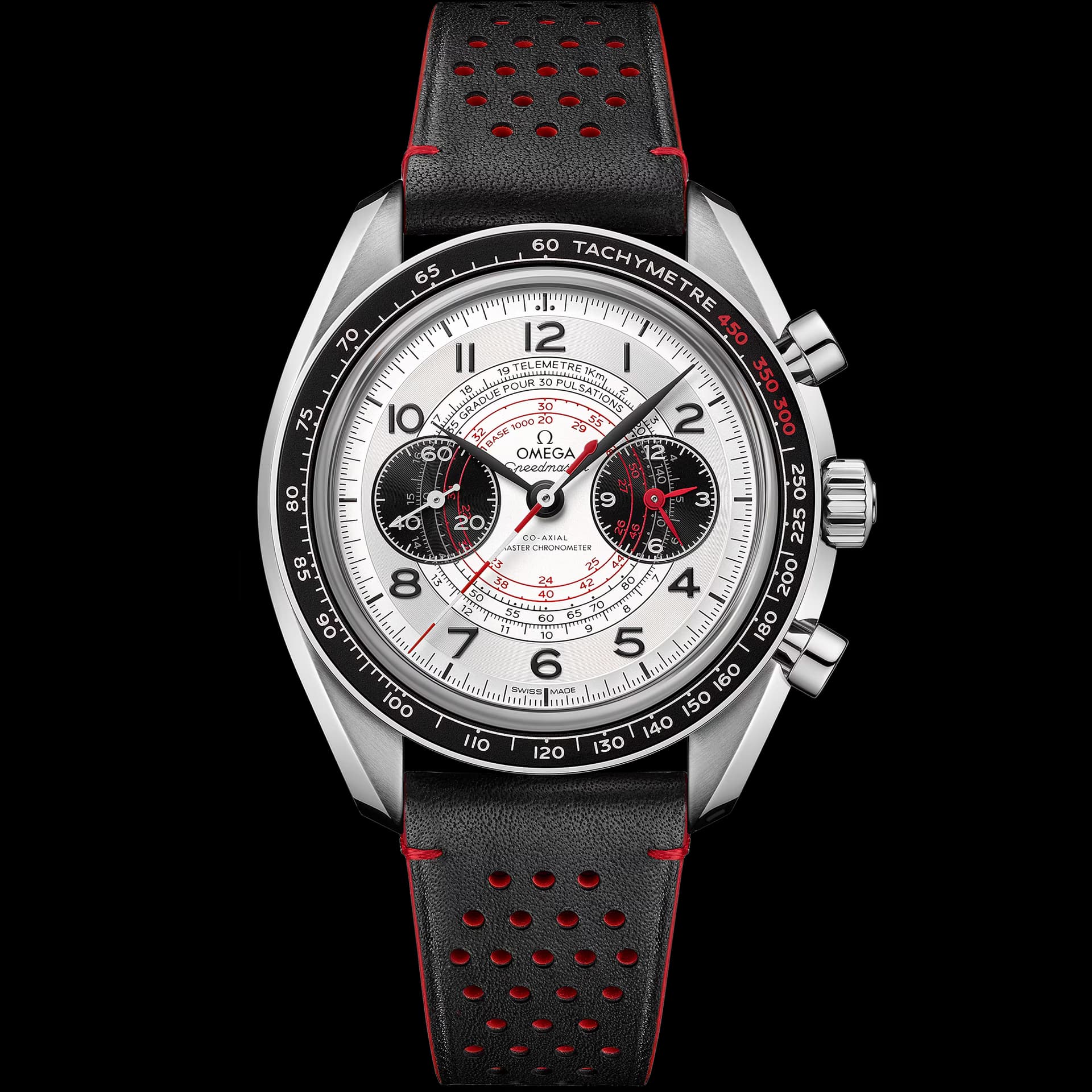 Omega Speedmaster 43 mm — cadran argenté