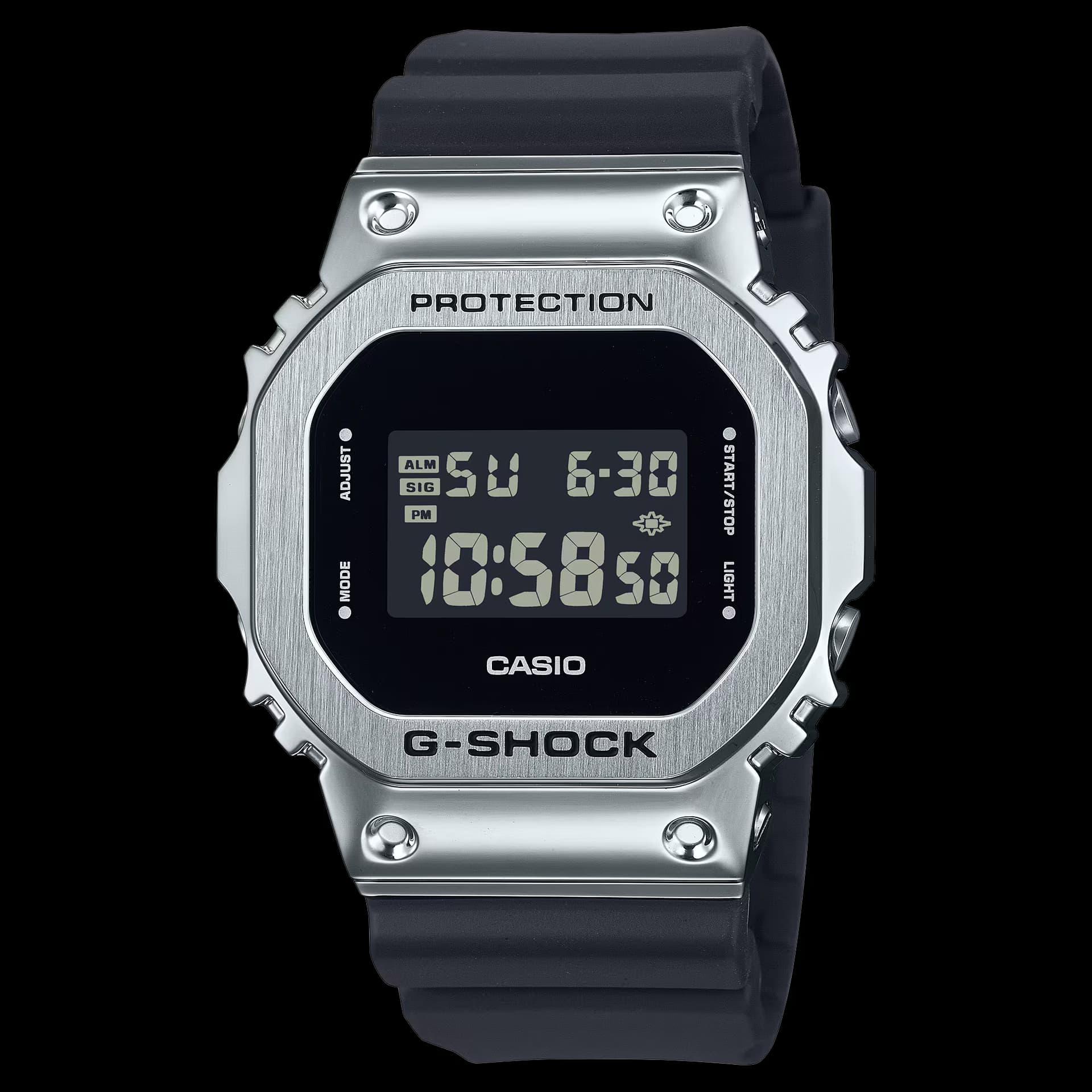 Casio G-Shock GM-5600U — cadran noir