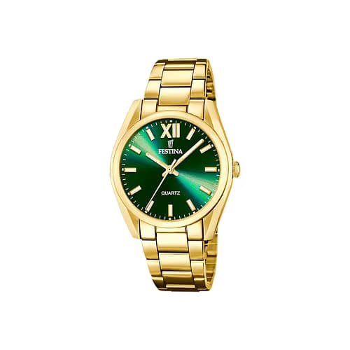 Festina Montre Femme FESTINA BOYFRIEND COLLECTION en Acier Jaune Etanche