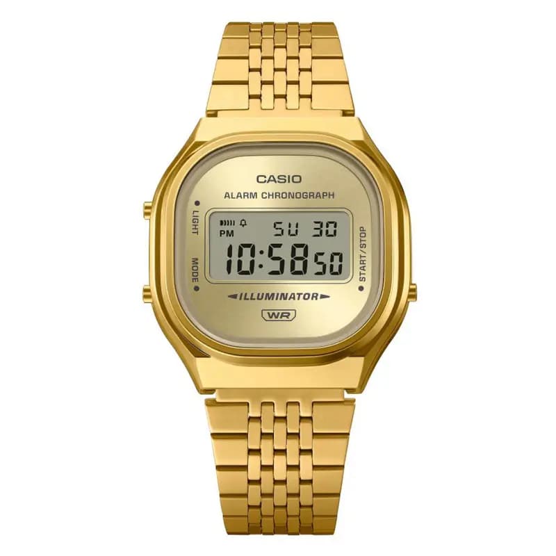 Casio Vintage — bracelet jaune