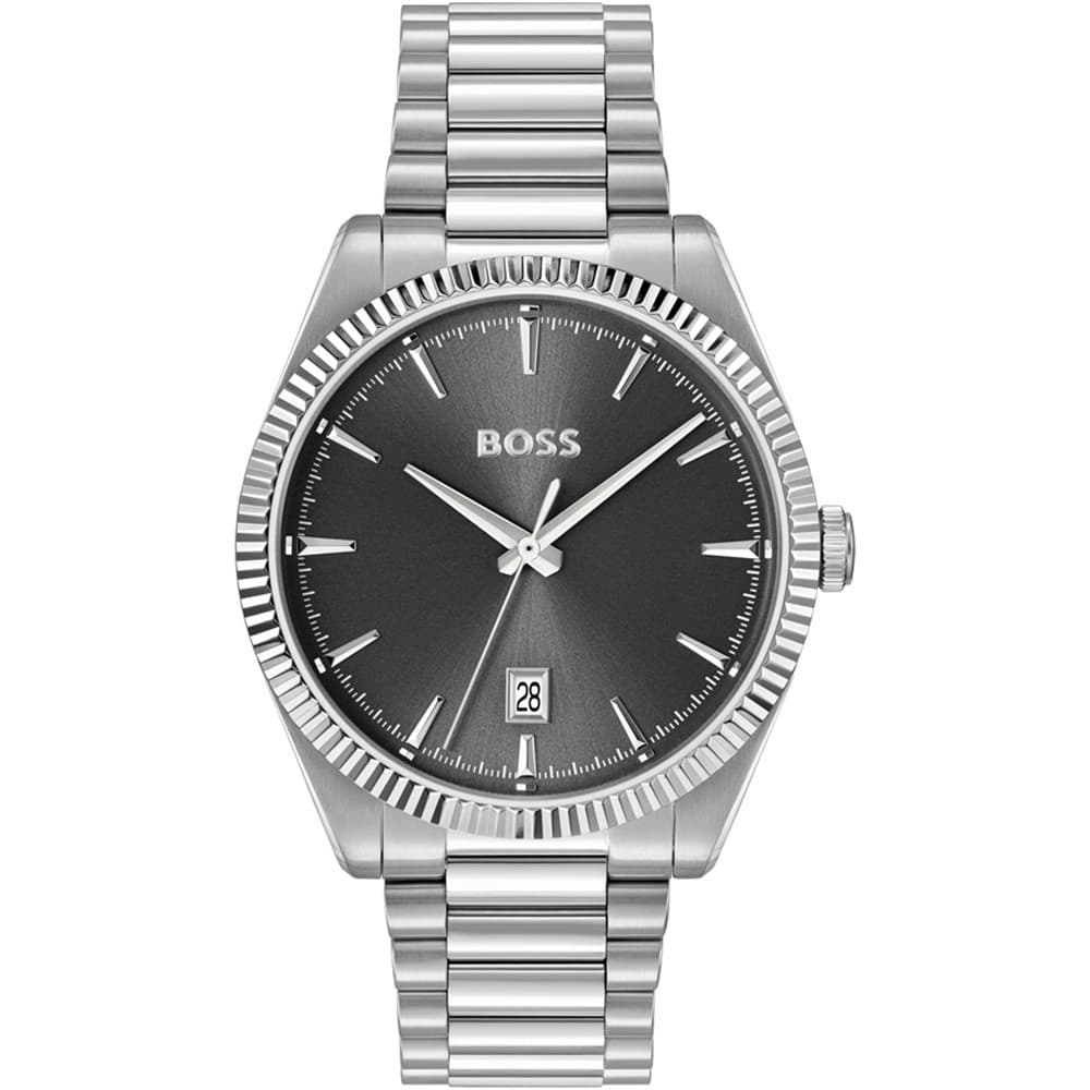 Hugo Boss Montre Boss Collection Chesswick en Acier Argenté
