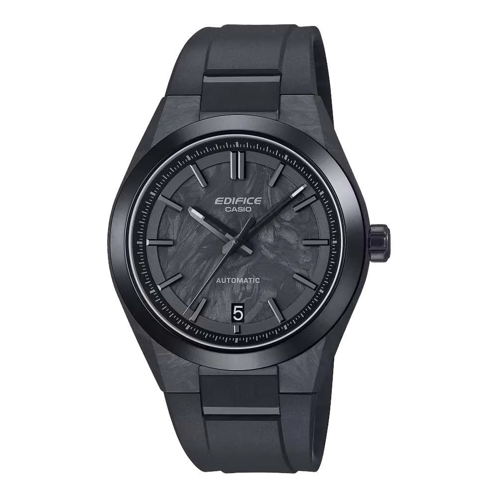 Casio Edifice Automatique — boîtier carbone/acier inoxydable
