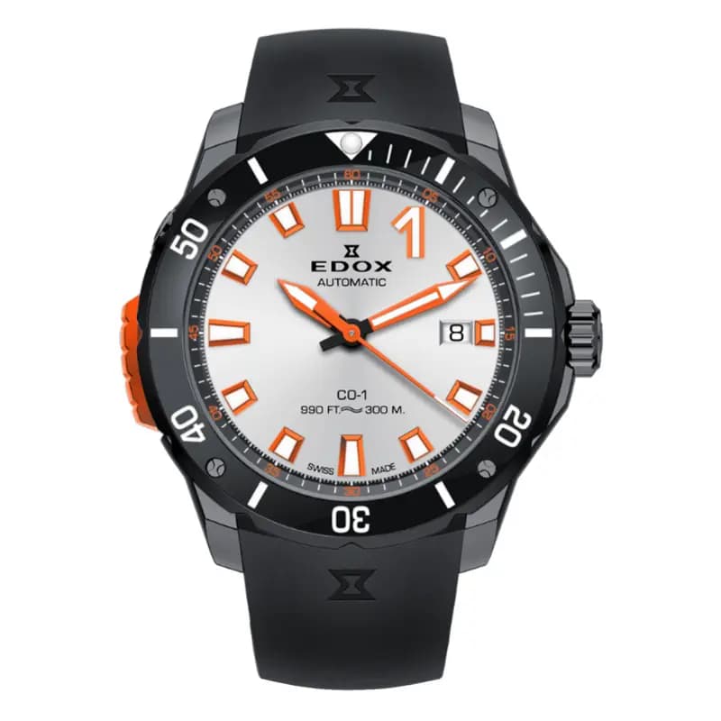 Edox Montre CO-1 Date Automatic 80137-37GNO-AO