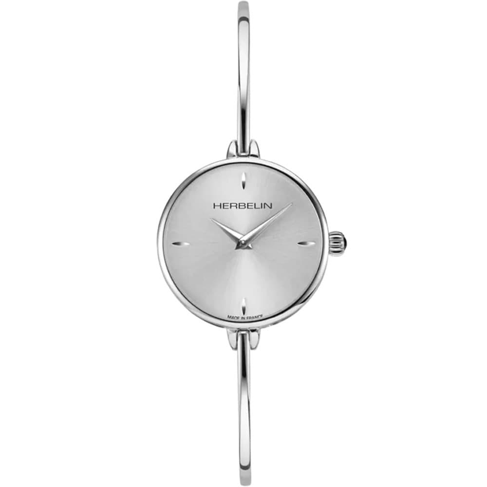 Michel Herbelin Montre Herbelin Collection Fil en Acier Argenté