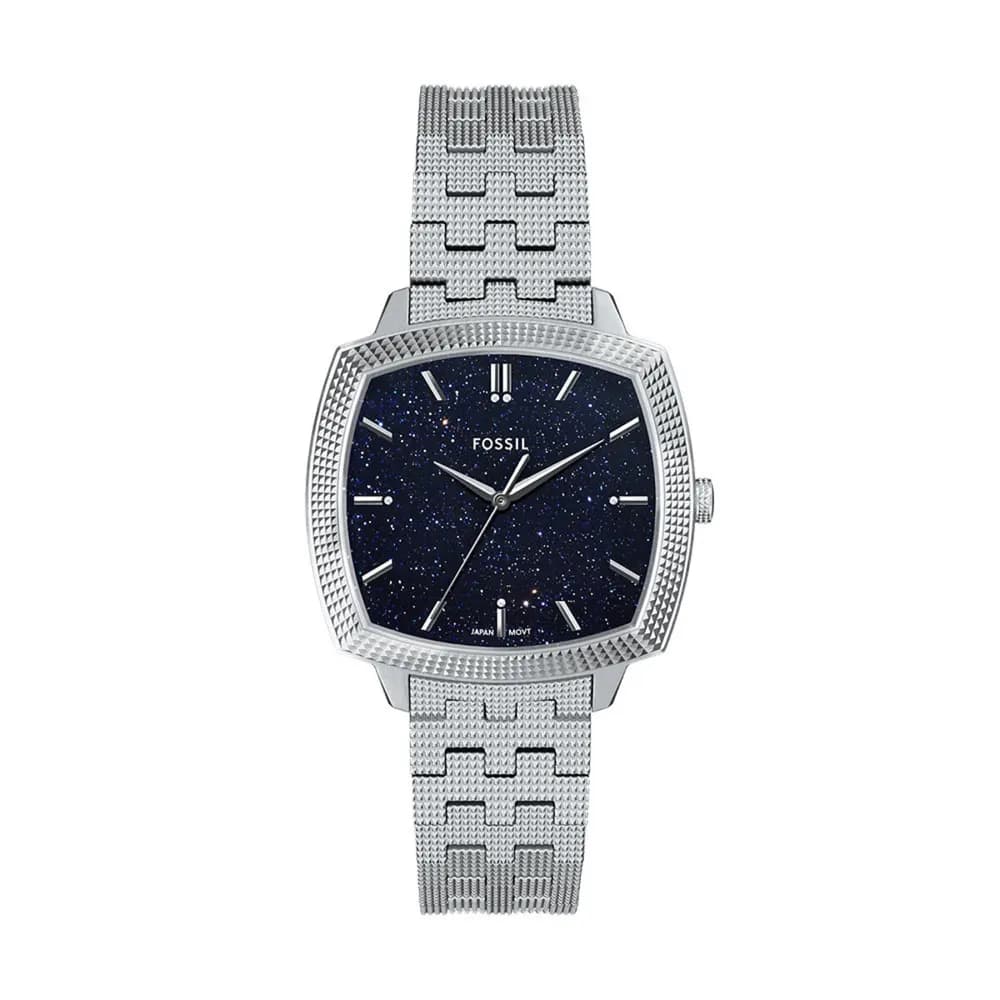 Fossil Machine Luxe — boîtier argenté