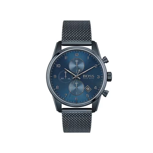 Hugo Boss Montre Analogique Homme Boss Acier Bleu 1513836