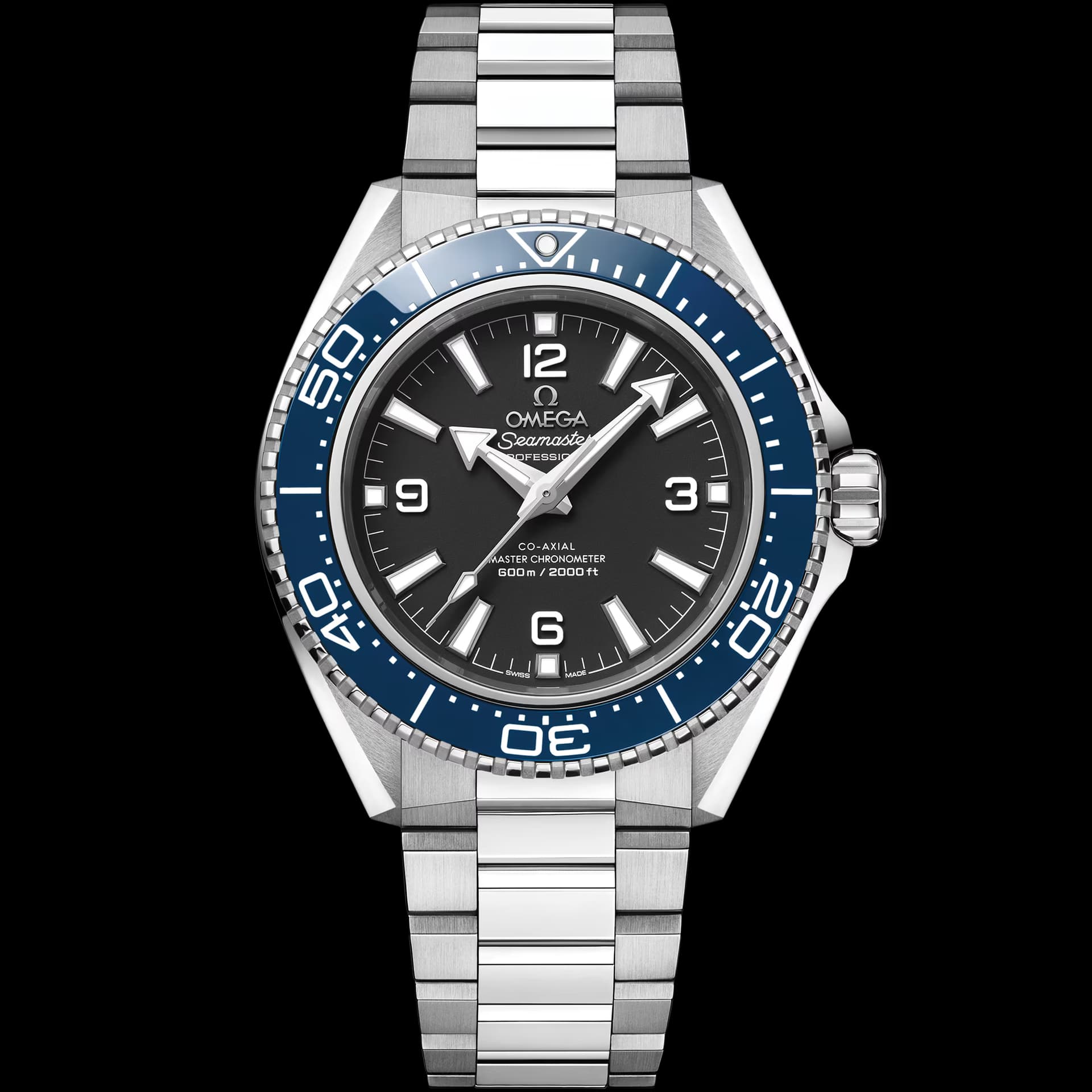 Omega Seamaster 42 mm, acier sur acier