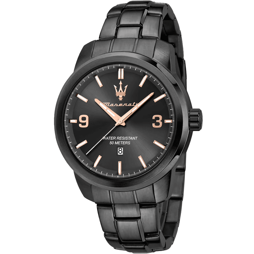 Maserati Montre Maserati Successo en Métal Noir
