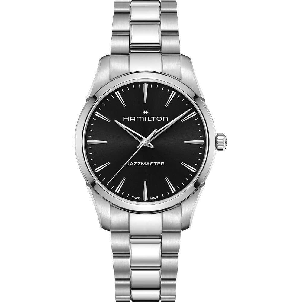 Hamilton Montre Hamilton Collection Jazzmaster en Acier Argenté