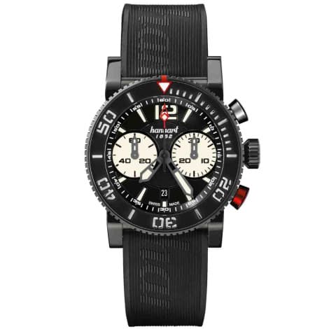 Hanhart Montre Hanhart Primus Diver Dark Automatique diamètre 44 mm- 742.510-1020