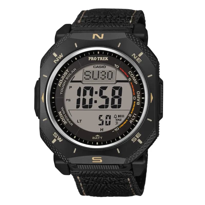 Casio Pro Trek — boîtier octogonal