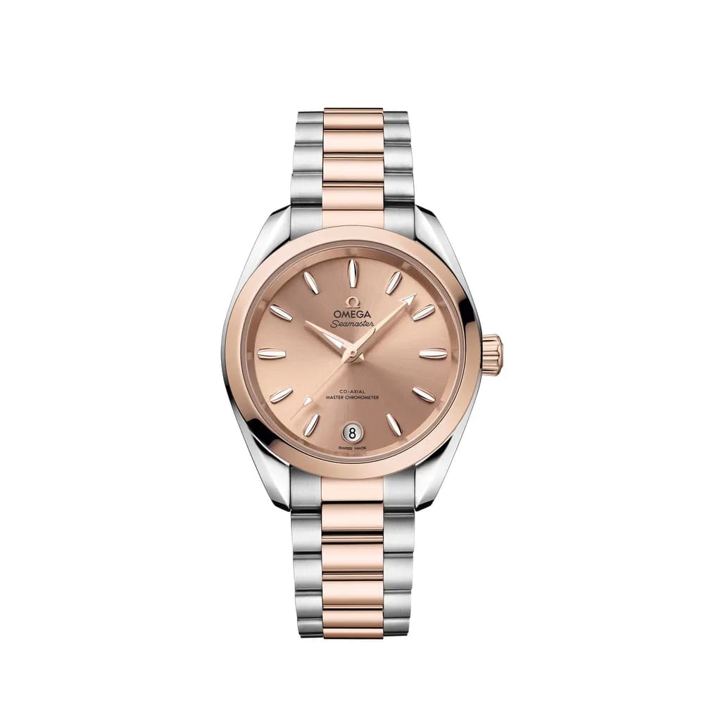 Omega Seamaster — cadran doré