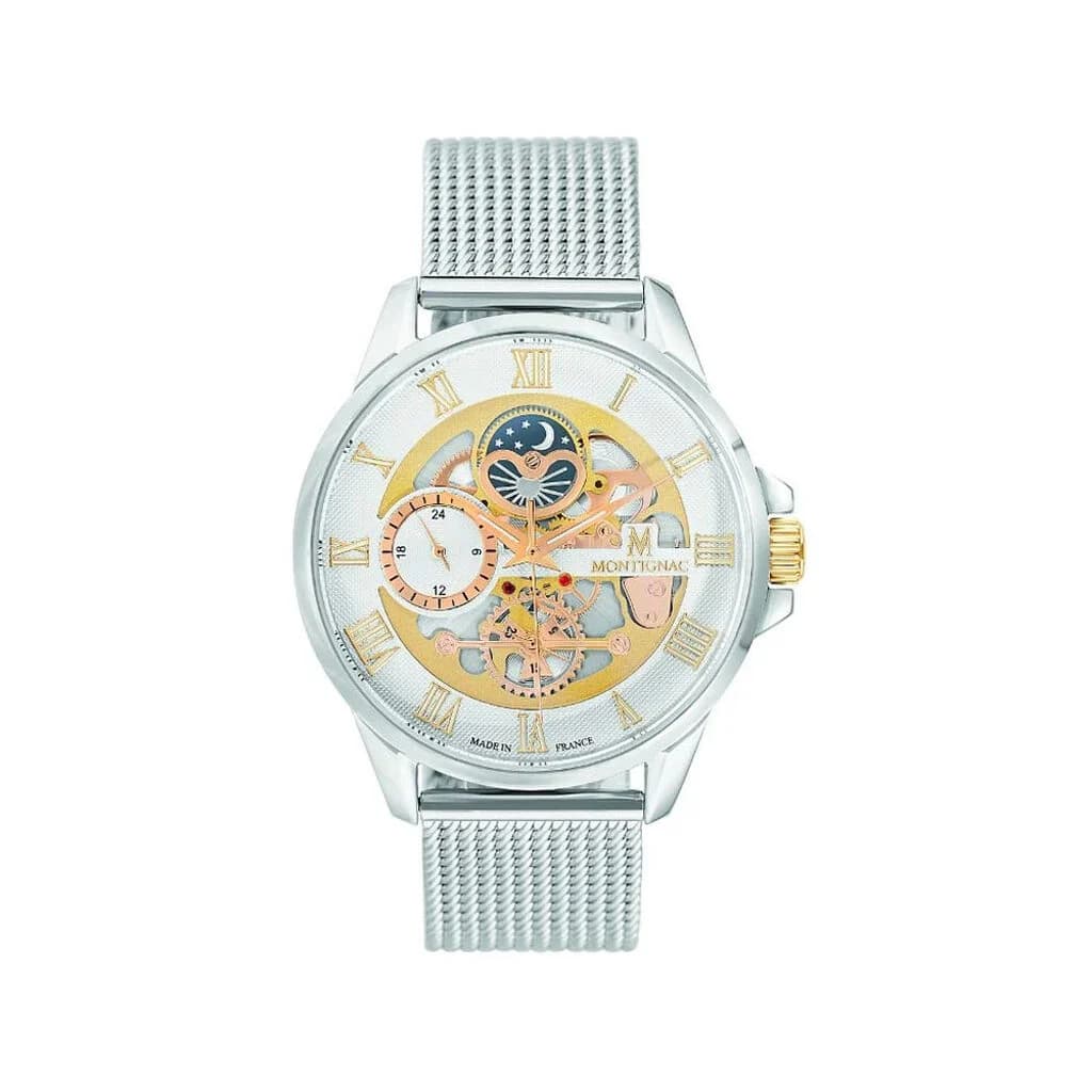 Montignac Montre Montignac Round Argenté