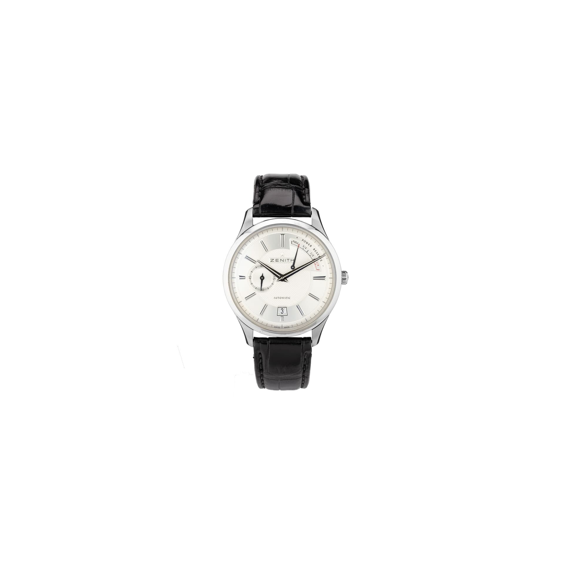 Zenith Montre Zenith Elite Captain Power Reserve automatique Full Set 2013 40 mm