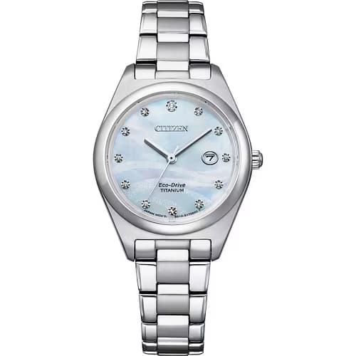 Citizen Montre Citizen Lady Super Titanio - CZ.EW2600-83D