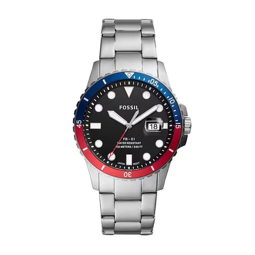 Fossil Montre Homme — bracelet métal