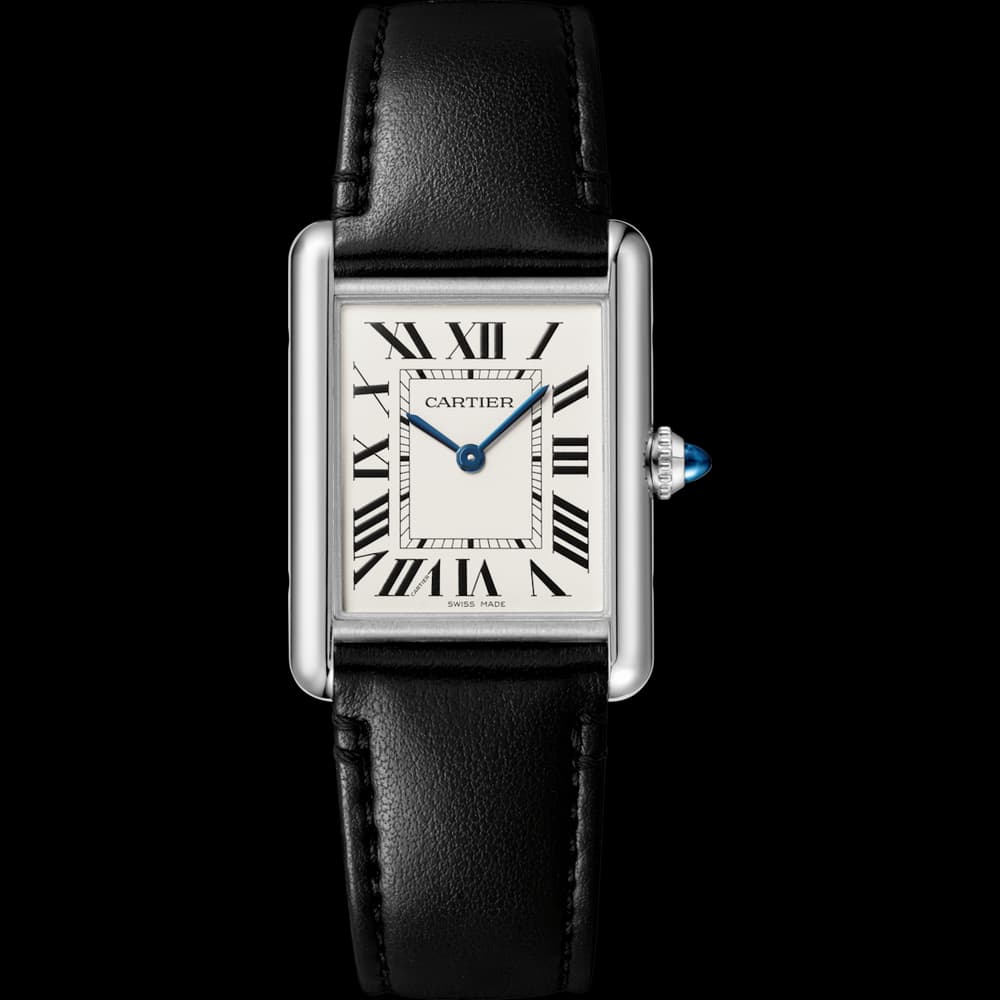 Cartier Montre Mixte Tank must Blanc
