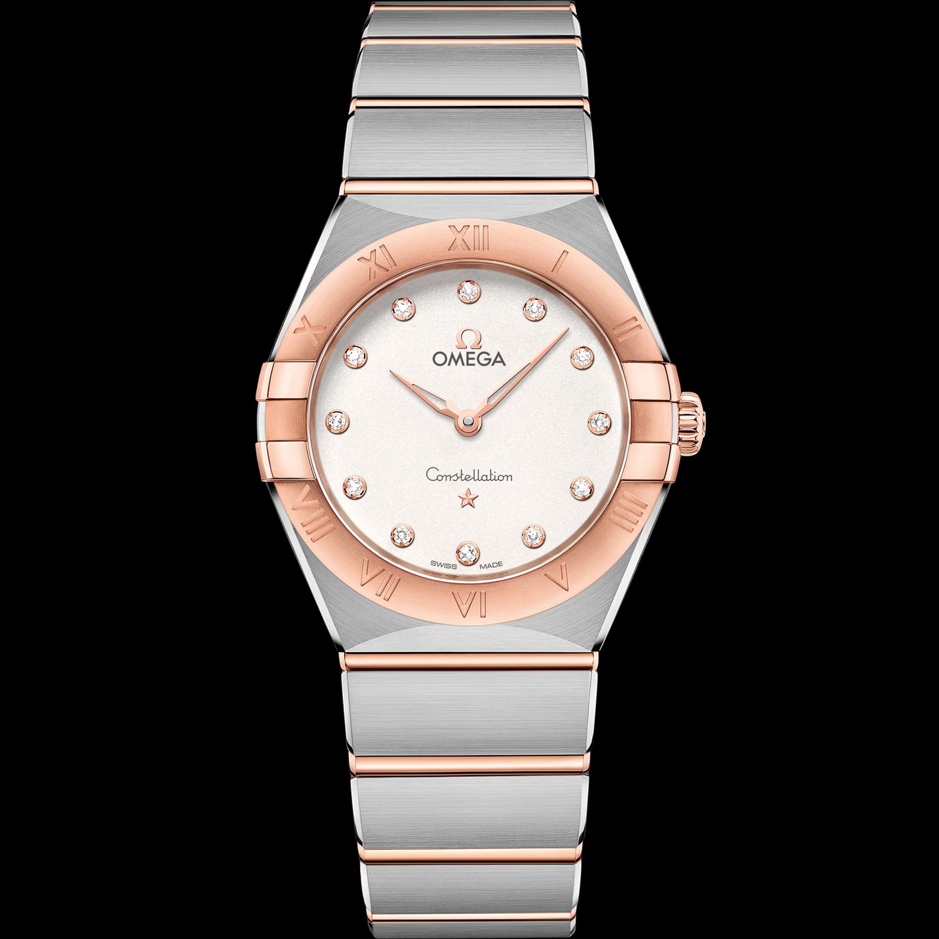 Omega Constellation 28 mm — cadran argenté