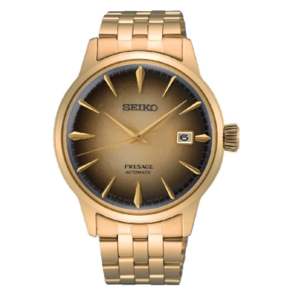 Seiko Presage — cadran jaune