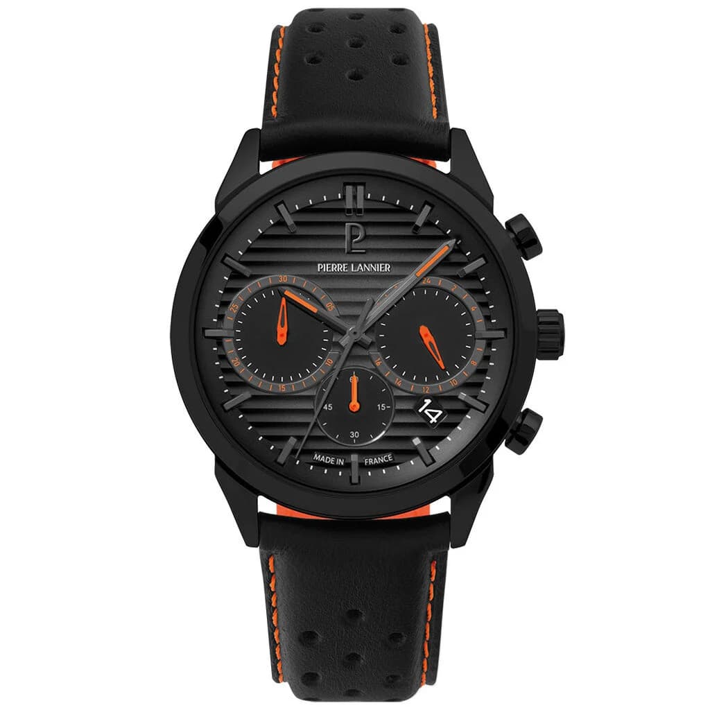 Pierre Lannier Montre Pierre Lannier Monarck Noir