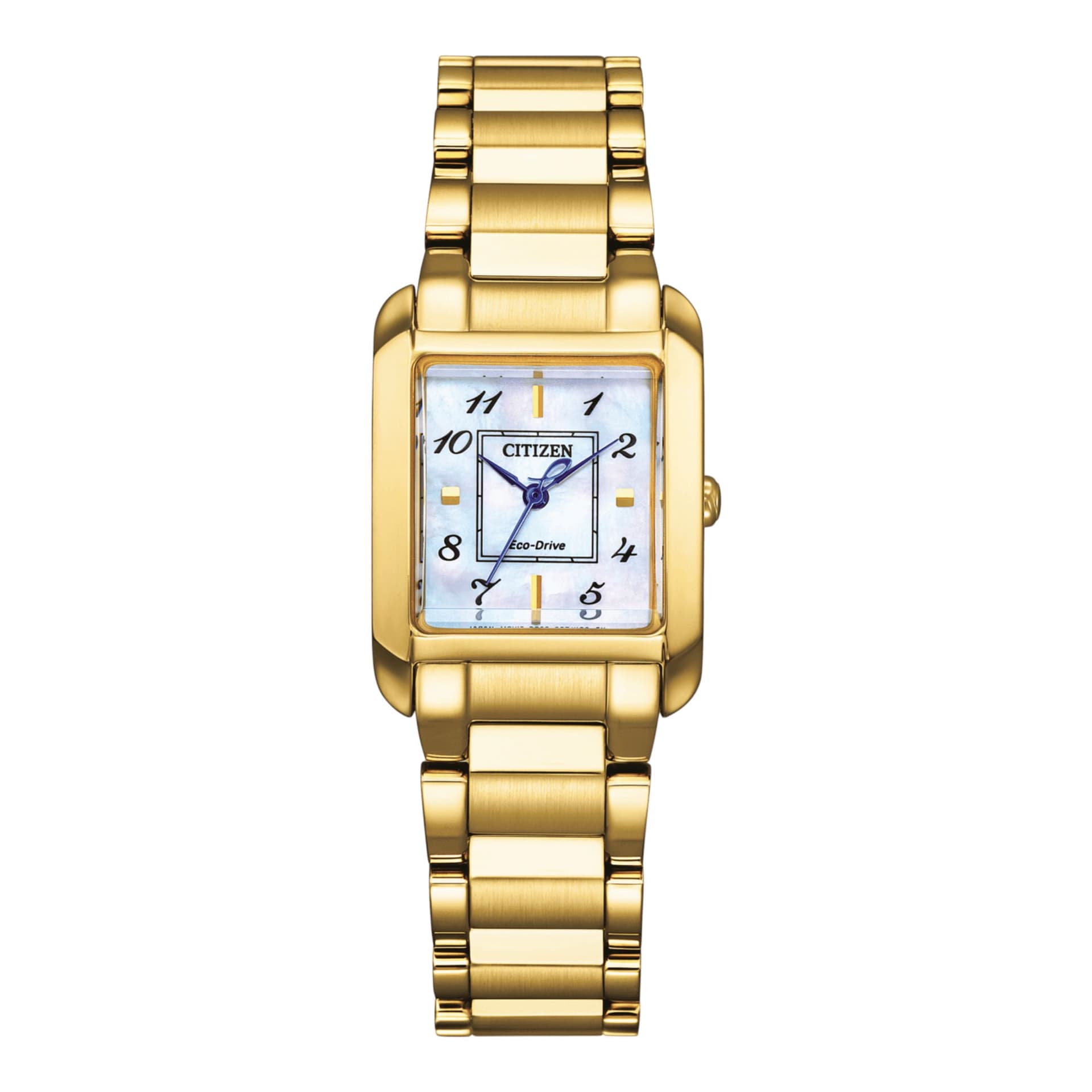 Citizen Montre Citizen Ladies Square Eco-Drive 28.4 x 21.5 mm- EW5602-81D