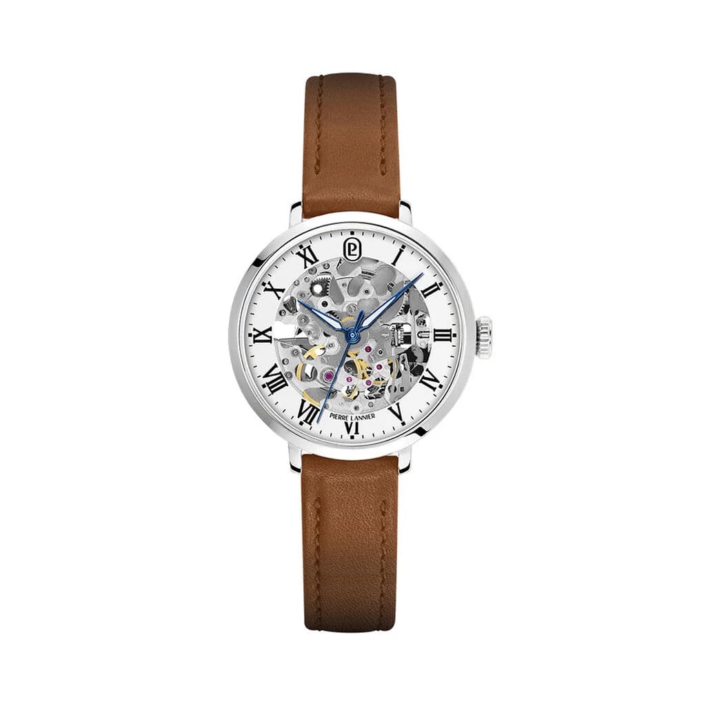 Pierre Lannier Montre Pierre Lannier Lannier Automatique 35 Blanc