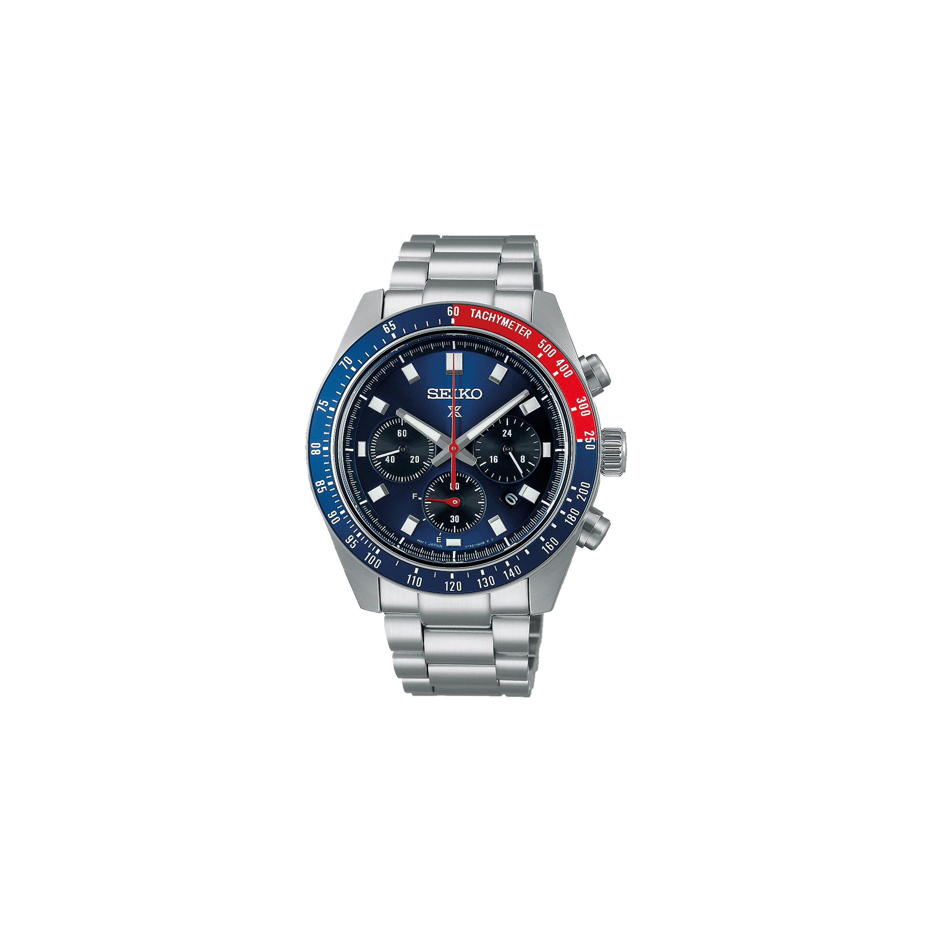 Seiko Prospex Speedtimer — cadran bleu