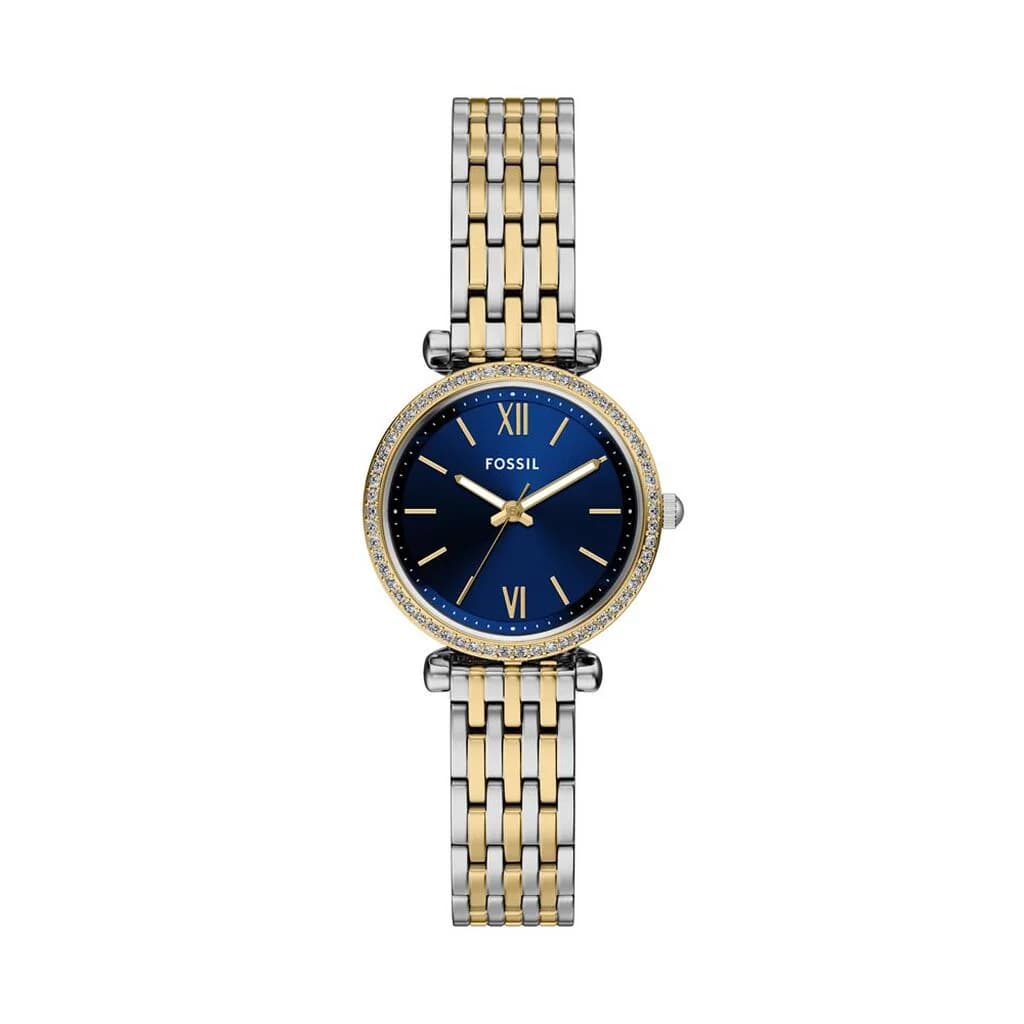 Fossil Carlie Mini — cadran bleu