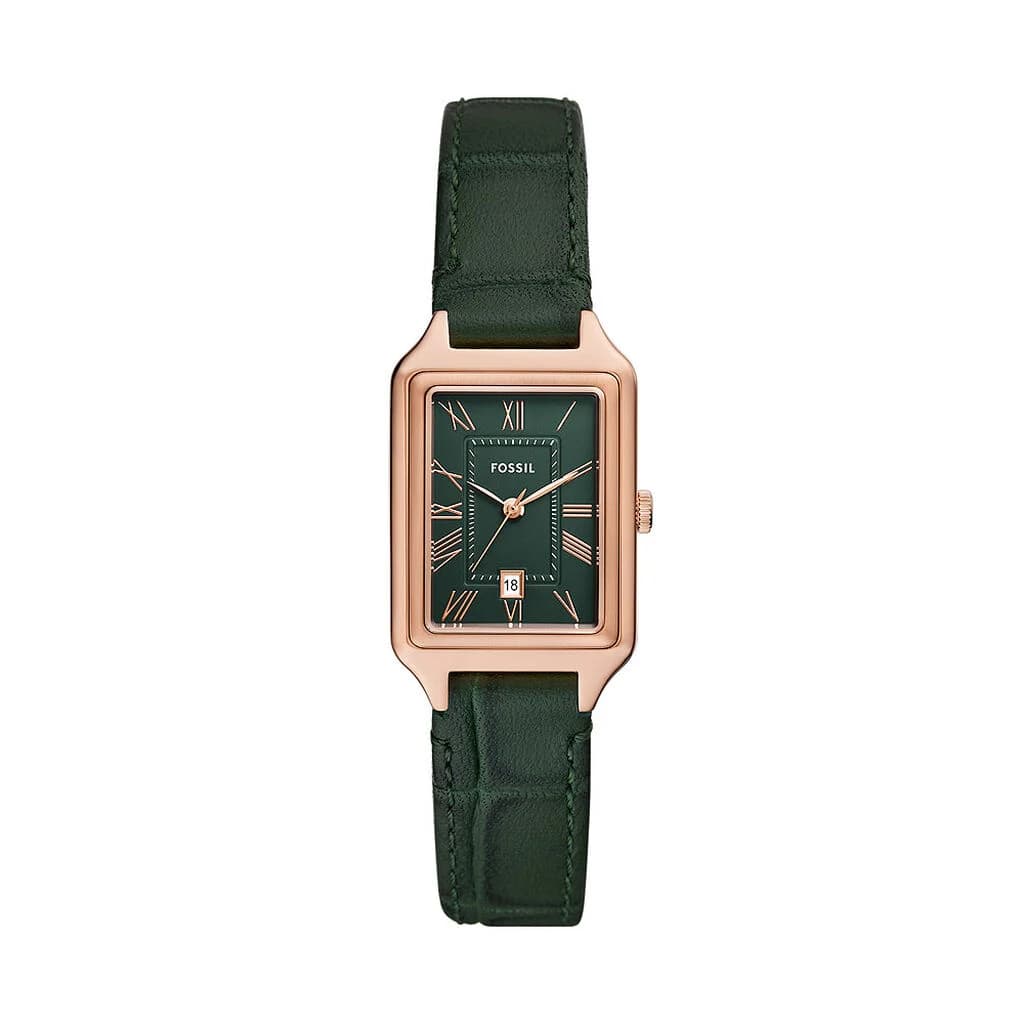 Fossil Raquel — boîtier rose