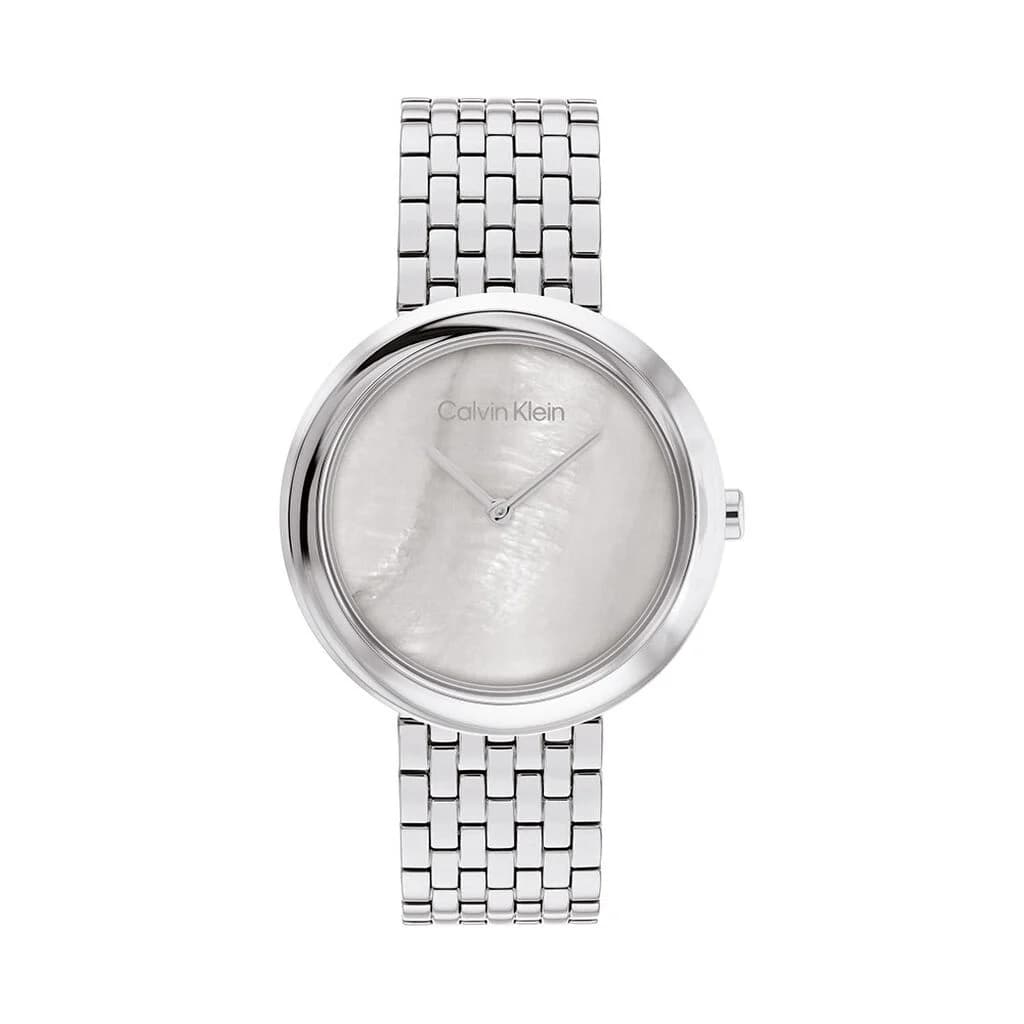 Calvin Klein Montre Calvin Klein Twisted Bezel Gris