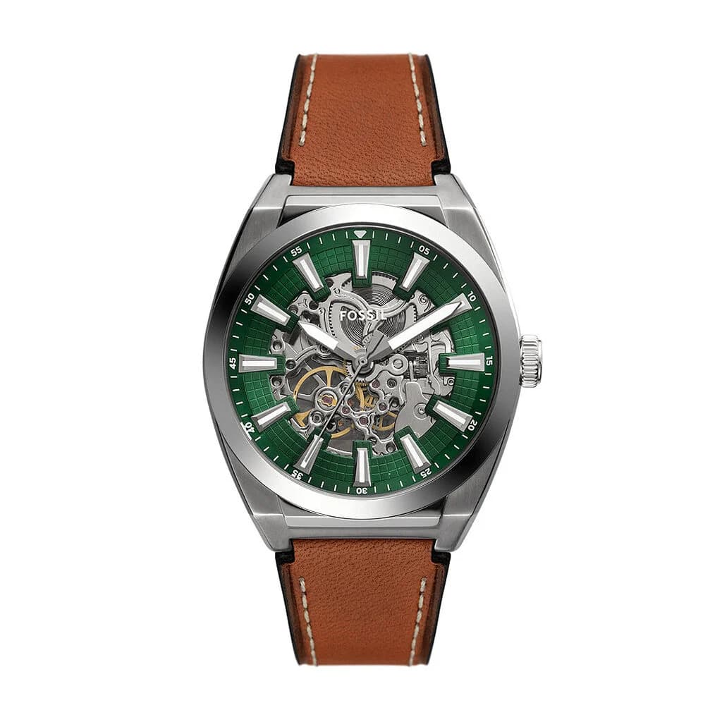 Fossil Everett — cadran vert