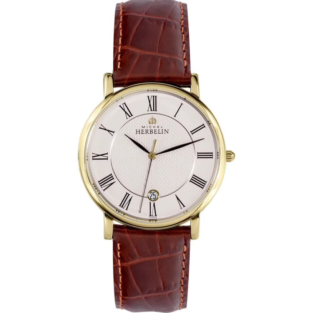 Michel Herbelin Montre quartz Homme Classiques Blanc