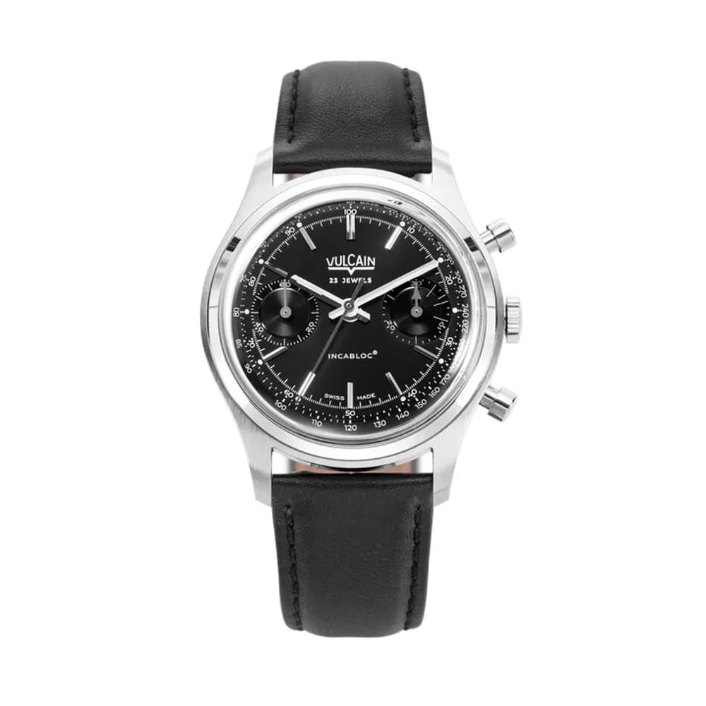 Vulcain Chronograph Noir - 38MM