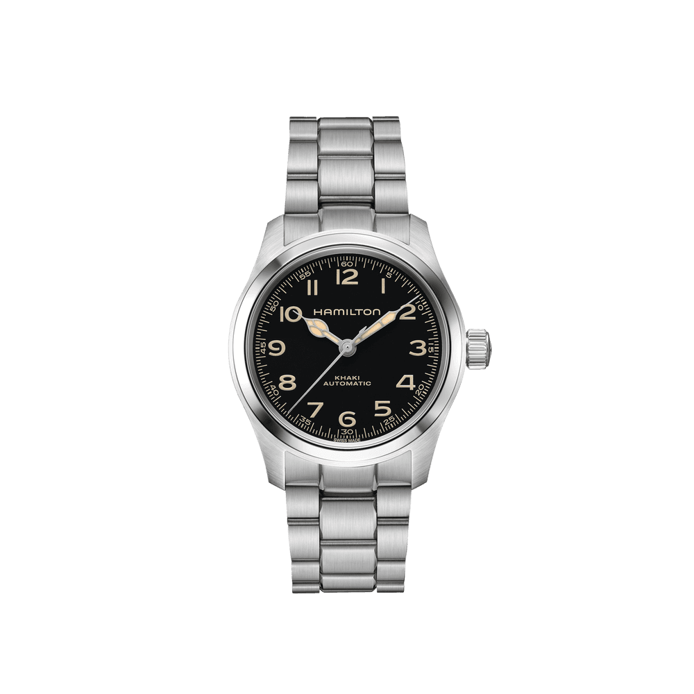 Hamilton Montre automatique Mixte Khaki field Noir