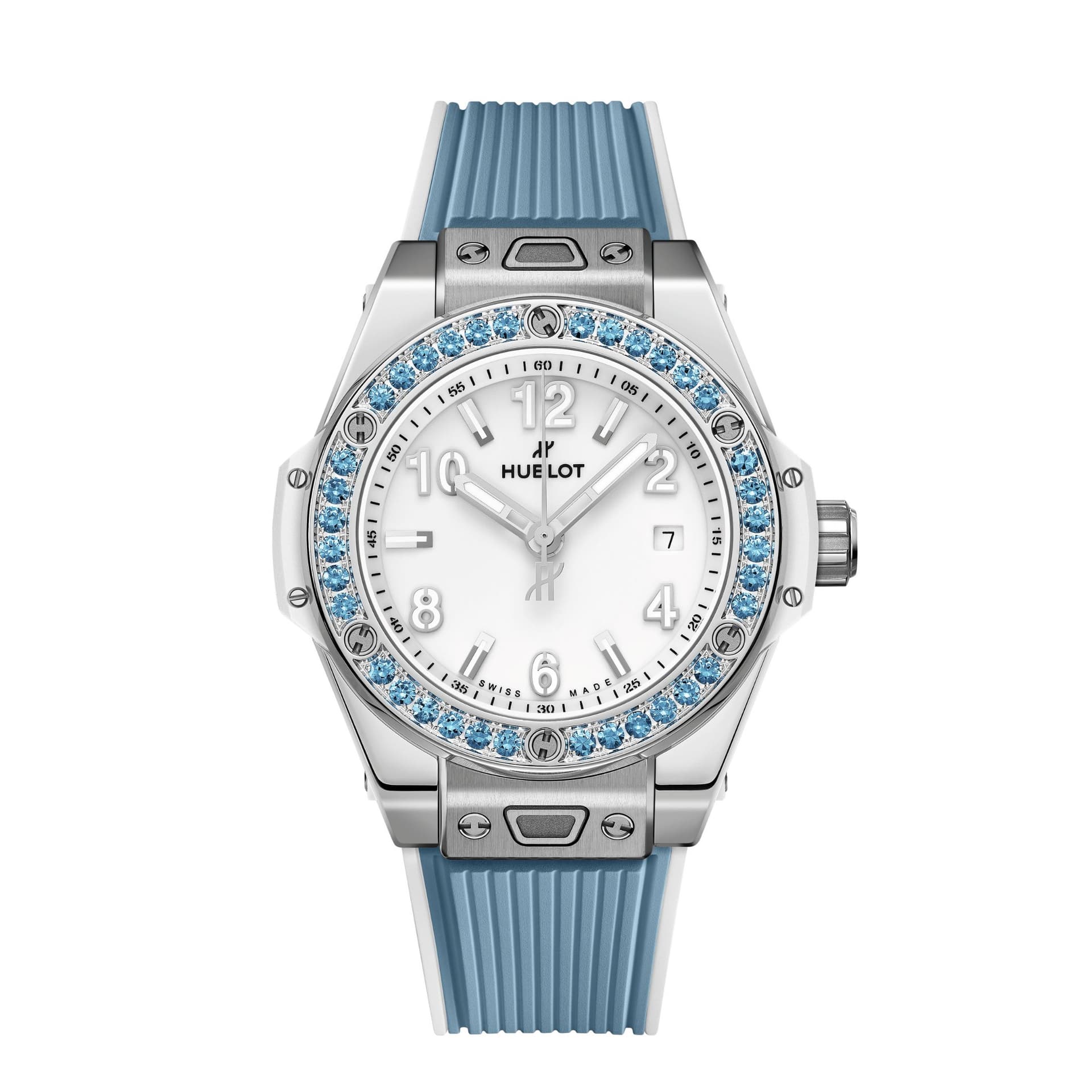 Hublot One Click Joyful Steel Sky Blue