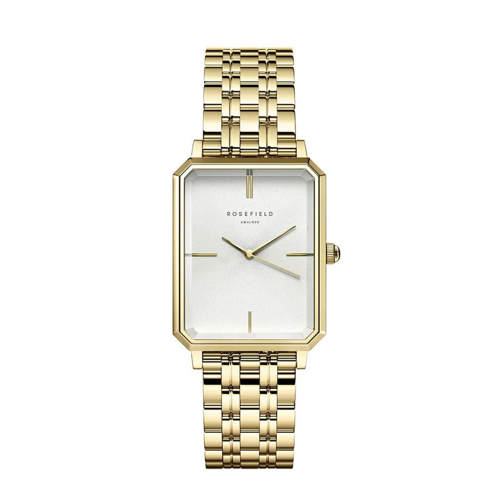 Rosefield Montre Rosefield Octagon Blanc