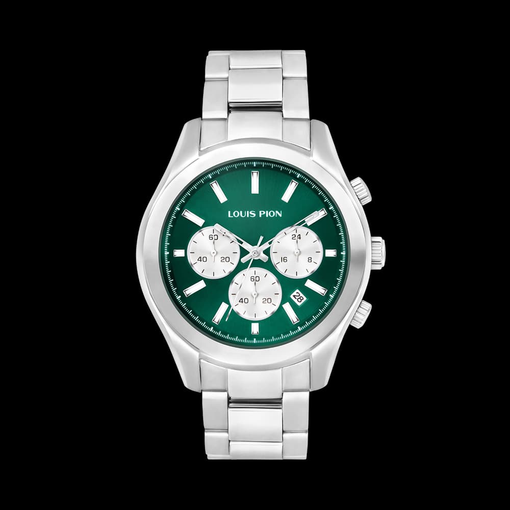 Louis Pion Montre quartz Homme Adrien Vert