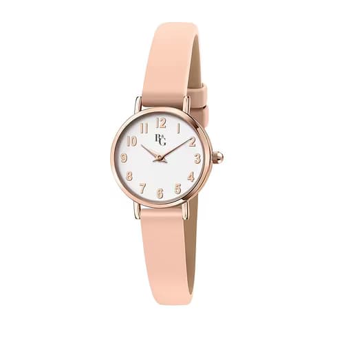 B&G Montre Femme B&G PREPPY en Cuir Rose