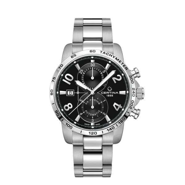 Certina Montre Certina DS Podium Chronograph Automatic Cadran Noir