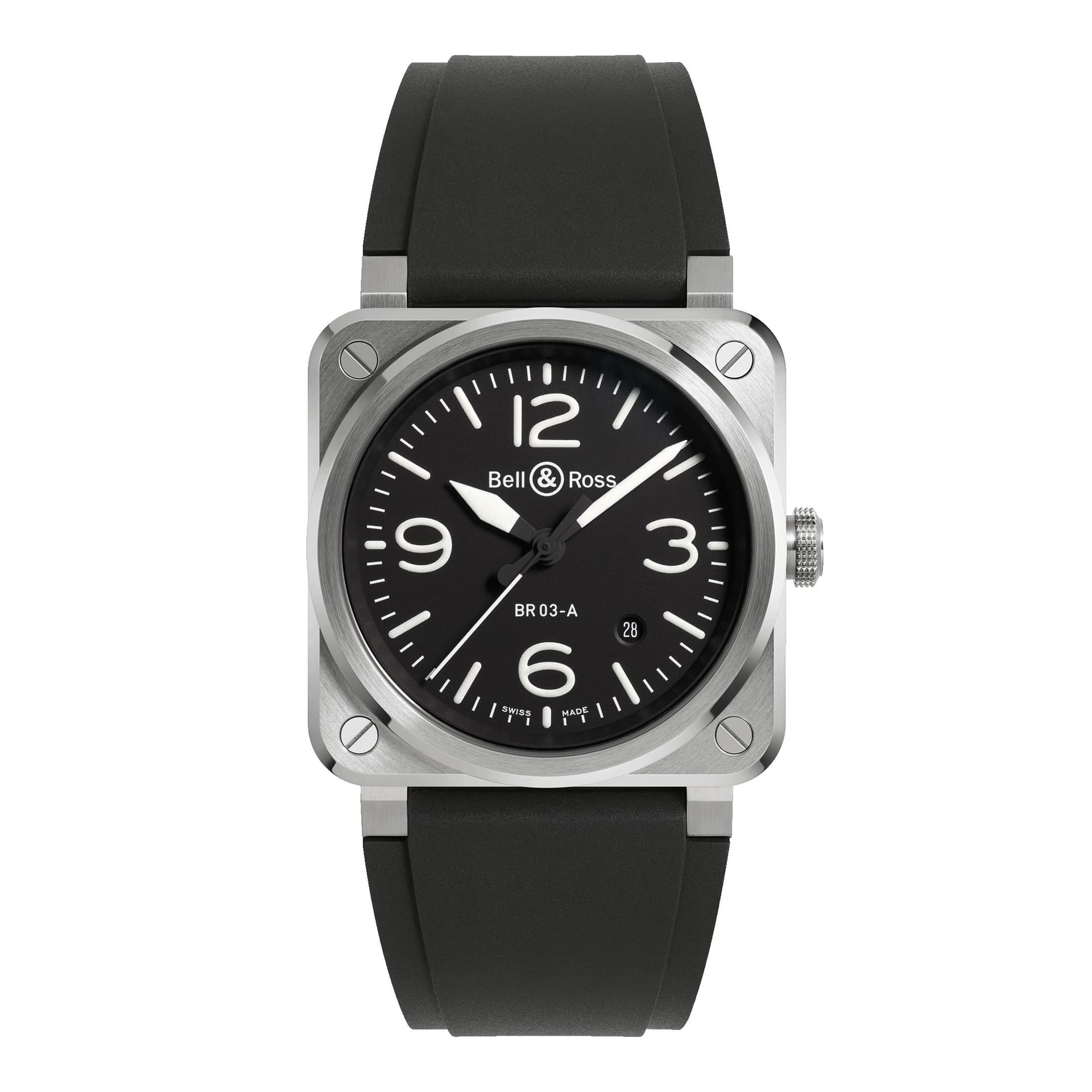 Bell & Ross BR 03 Black Steel