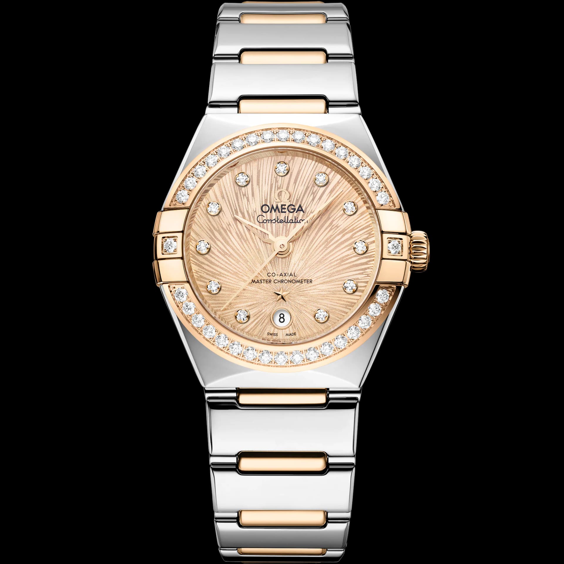 Omega Constellation 29 mm, acier - or Moonshine™ sur acier - or Moonshine™
