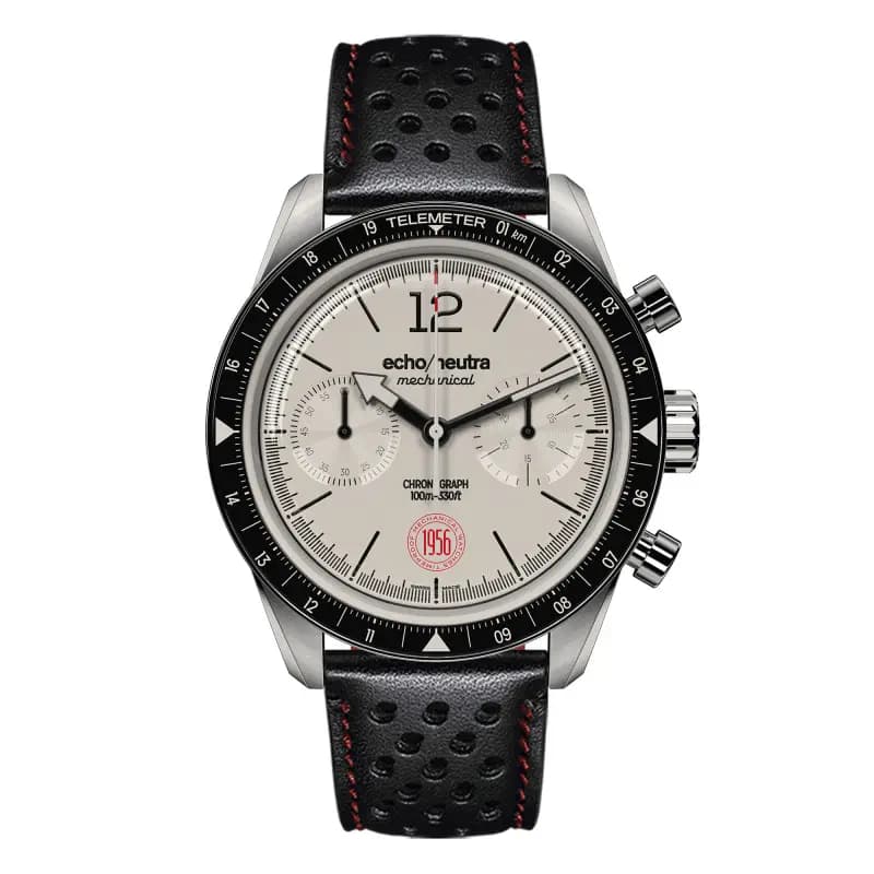 Echo/Neutra Montre 1956 Chronographe Blanc