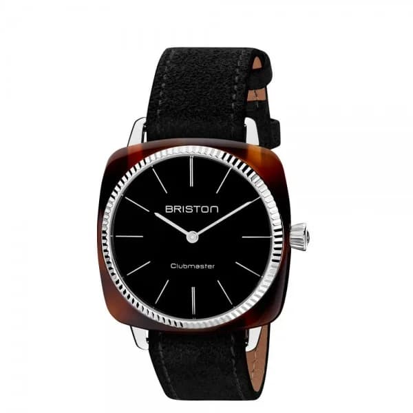 Briston Montre Briston Clubmaster Elegant Acétate Cadran Noir