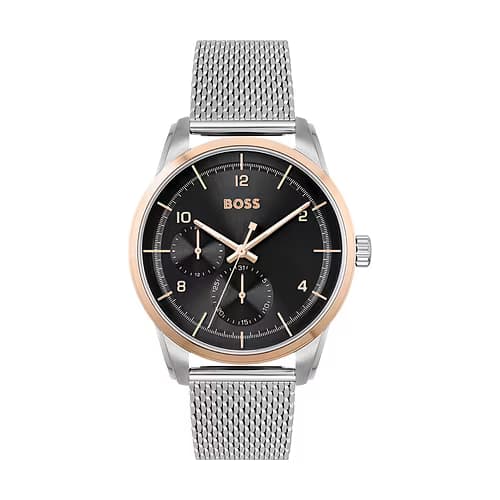Hugo Boss Montre Analogique Homme Boss Acier Gris 1513961