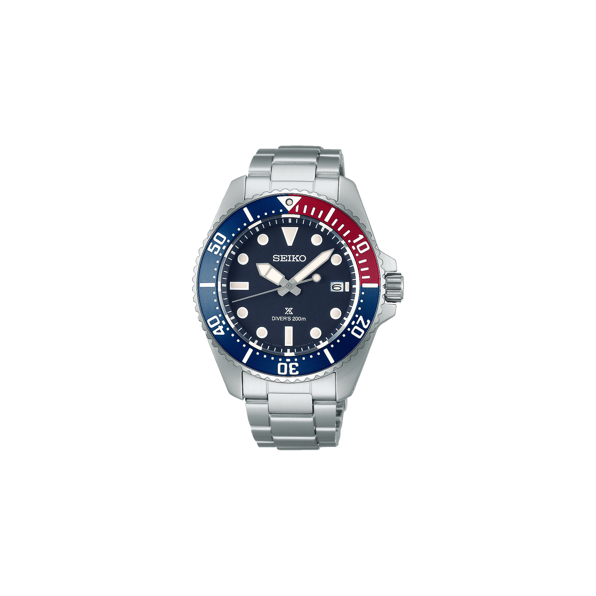 Seiko Prospex — boîtier argenté