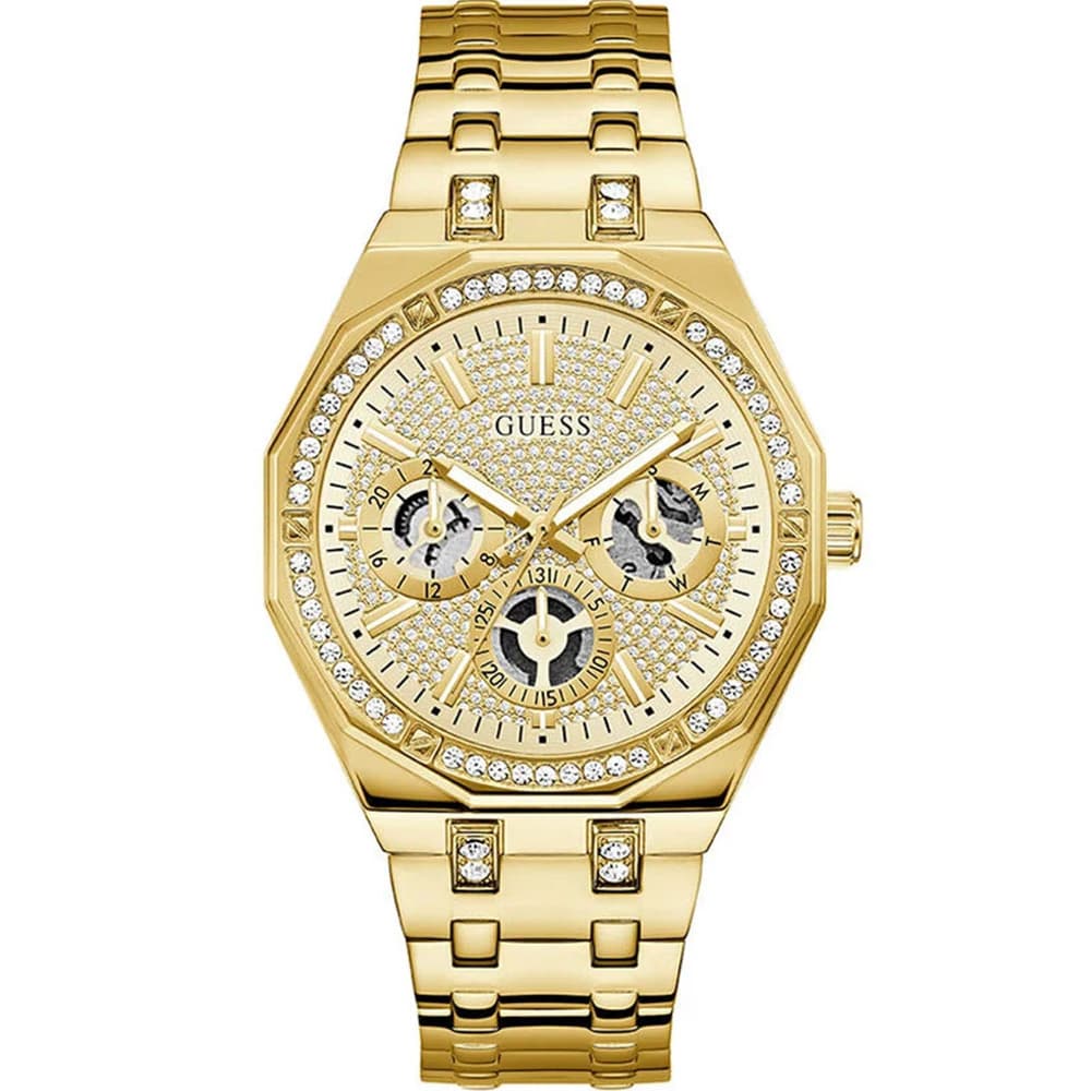 Guess Montre Guess Collection Kryptonite en Acier et PVD Doré